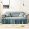 Stoelhoezen 1/2/3/4 zuiverer zomer European American Elastic Sofa Cover 2023 Universal Non-Slip L Shape Couch Slipcover