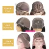 Kıvırcık kısa bob peruk dantel ön insan saç perukları kadınlar için brezilya ön kopuk 4x4 kapanış 13x4 hd derin dalga ön peruk