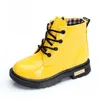 Buty zimowe buty dla dzieci skórzane wodoodporne buty dla dzieci marka dla dziewcząt chłopcy gumowe buty mody trampki 230823