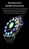 GT5 Akıllı İzle NFC Cevap Çağrı Fitness Tracker kablosuz şarj 1.28 inç Yuvarlak Saat Diy kadranı telefon için iOS Android Smartwatch