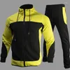 Men's Tracksuits Spring Sportswear Tracksuit Jogging Casual Men Sets Sports Suit Male Zipper Jackets Pants 2 Pieces Outwear Boy Sweatsuits