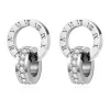 Boucles d'oreilles Stud Dames Fashion Rose Gol