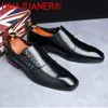 Dress Shoes Fashion Business Dress Men Shoes Classic Leather Heren Suits Shoes Fashion Slip On Dress Shoes Men Oxfords Shoe 230823