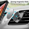 Verstelbare magnetische auto -telefoonhouder Air Vent Clip Mount Rotation Satnav GPS -ondersteuning voor iPhone Huawei Xiaomi mobiele telefoonstandaard