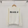 23SSMM CREWNECK CREWNECK AUTREAD و WINTER FASHION LETTER NEW TRAFT