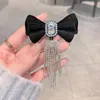 Pinces à cheveux fille Style coréen pince strass Vintage Long gland dame coiffure accessoires cadeaux