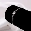 Bracelet minimaliste charme un Zircon cristal Bracelets pour femme Sexy délicat petit Bracelet bijoux mignon à la mode Pulseira cadeau