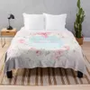 Одеяла пионы весеннее цветочное фланель одеяло розовое красивое цветочное рисунок для дивана дивана, легкий подарок для девочек R230824