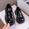 Boots Princess Shoes 2022 Spring Black Loafers Baby Boys School Shoes Metal Kids Fashion Casual PU Glossy Children Cute Mary Janes New L0824