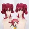 Articoli per feste Donne LoveLive Sunshine Ruby Kurosawa Parrucca Cosplay Love Live Movies Parrucche per costumi di Halloween in fibra resistente al calore con capelli finti