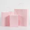 Other Home Storage Organization 103050pcs Paper Bags Candy Gift Packaging Bags Kids Christmas Birthday Party Decor Baby Shower Supplies Wedding Decor 230824