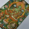 لوازم الحفلات الحدث الأخرى 36 "تبت التبتية المطرزة الحرير البوذية الأخضر تارا كوان يين تانجكا ثانغكا جدارية بوذا ديكور المنزل 230823