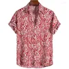 Camicie casual maschile 2023 uomini a manica corta top stampare di tigre alla moda abbigliamento oversize 6xl harajuku streetwear per hawaiano maschio per maschio hawaiano