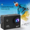 Weatherproof Cameras Action Camera 4K 30fps WiFi Ultra HD Underwater Wide Vinle Degree Lens 98ft Waterproof Sports DV Video Recording L230823