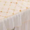 Table Cloth Home With Lace Rectangular Tablecloth For Covers Romantic Embroidered Coffee Cover 2023