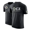 Men's T Shirts Summer CZ Logo Cotton Shirt Ceska Zbrojovka Print Round Neck Casual Sports Classic Ordinary Short Sleeve T-shirt