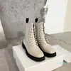 Женская обувь сапоги Marten кружевная кожаная мода Show Show Rodway Rock Roll Street Style