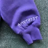 Survêtements pour hommes Broken Planet Sweat à capuche Alphabet Sweat-shirt Violet 1 Top Qualité Mousse Imprimer Sportswear Set EU Taille XS XL 230824