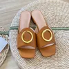 2023 Sandaler Designer Sandaler Kvinnor Brand Sandaler Designer Slippers Macaron tjock botten Non-halp Soft Bottom Fashion New G Family High Heel Jelly Shoes