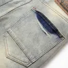 Csual Jeans 2023 voor heren 2023 Nieuwe vintage gescheurde driedimensionale pocket denim broek mid-taist mode kledinglf20230824.