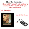 Клажанки Lanyards 2 персонализированные Spotify Code Code Keychain Выгравированная песня для ключей для ключей Music Keyring Scannable Spotify День рождения подарки на день рождения для друга 230823