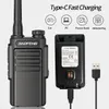 Walkie Talkie 1 2Pcs Baofeng WP31 Waterproof Long Range Two way Radio BF 888S UHF 400 470MHz 16CH VOX with Type C Charging Cable 230823