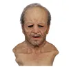 Autres fournitures de fête d'événement Effrayant vieil homme tête complète masque en latex drôle Halloween vacances jouet cadeau pour enfants adultes 2379