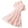 Girl's Dresses Girls Lace Dress Elegant Wedding Dress Princess Children's Clothing School Children's Clothing At The Age of 4 9 and