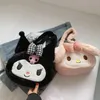 Evening Bags Women Shoulder Bag Girl Cartoon Melody Kulomi Plush Hand Bill Dual Use Student Sweet Large Capacity Book Storage