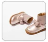 Boots Children's Crystal Shoes New 2022 Children's Boots Princess pink Single Child Boots Baby Fashionable Socks Boots kids botins L0824