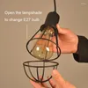 Hängslampor industriella lampor retro lampa loft hängande för vardagsrum kök hem möbler e27 90-260v