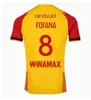 Wersja odtwarzacza fanów Maillot RC obiektyw 23 24 koszulki piłkarskie do domu żółte odwagi czarne kakuta openda ganago sotoca fofana futbolowa koszula 2023 2024 soczewki maillots de stopa