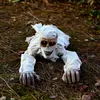 Andra evenemangsfestleveranser Halloween Decoration Mummy Creeping Ghost Festival Zombie Voice Control Ghost Halloween Electric Toys 230823