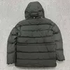 hommes bauges doudoune doudoune veste d'hiver design noir parkas à capuche pour hommes veste zippée manteaux de vêtements d'extérieur