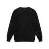 Designer Sweater Woman Knit Crow Neck Womens Lettera di moda Black Long Sleeve Abbigliamento blu