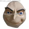 Masque Gru en latex Masques en caoutchouc complets Halloween Déguisement Fête Mascarade Film Q230824