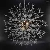 Pendant Lamps Led Chandelier Lamp Dandelion For Living Dining Room Kitchen Bedroom Home Modern Decoration Lustre Ceiling Light