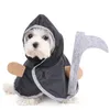 Cat Costumes Halloween Clothes Dress Up Cape Death Cloak Reflective Strip Into A Washable Party Cute Costume Cross-dressing