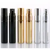 5ml Refillable Portable Mini Perfume Bottle Traveler Aluminum Spray Atomizer Empty Parfum Spray Atomizer Container Tools Mini Botella De Perfume