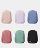 Dames perfect oversized crew yoga outfit trui top casual losse gym sportshirts workout blouse LUU vrouw sport lange mouw voor fitness ll826