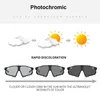 Outdoor Eyewear Polarized Sports Glasses Pochromic Mens and Womens Bike MTB Cycling UV400 Sunglasses Road Goggles Bicycle 230824