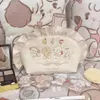 Torebki kosmetyczne Y 2K Kawaii Mini Makeup Bag Cute Cartoon Estetyczne sprzęgło 2023 Japońskie torebki pierogu żeńskie torebki luksusowe 230824