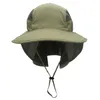 Berets Outfly Summer Sun Hat Men Kobiety wielofunkcyjne UV -szeroko wyprawne rybakowe ochrona szyi Rybus