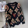 SWEATER KOMENSOWY Jesień/Zima Nowa druk Pullover Men's Men Top