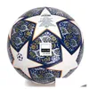 Bollar 22 23 24 Europamästare Soccer Ball Storlek 5 2022 2023 2024 Final Kiev Pu Granes Slip-Resistent Football Drop Delivery Sports Dheyc