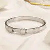 6 Style Luxury Brand Letter Bracelets Designer for Women Bangle Party Wedding Lovers Accessories Excedities