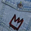 Vestes pour femmes Hip Hop Denim Veste 2023 Printemps et automne Graffiti peint à la main Manteau de taille ample