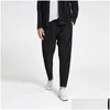 Pantaloni maschili da uomo estate 2022 miyake pieghevole moda plus size giappone coltivata ad alta flessibilità per la consegna di abbigliamento abbigliamento abito dhspn