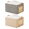 Foldable Clothes Storage Box Portable Clothing Sorting Storage Box Thickened Oxford Cloth Toy Storage Basket Wardrobe Organizer HKD230812