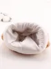 Берец детка зимняя шляпа Стильные сердечные помпы милые толстые хлопчатобумажные каннеты